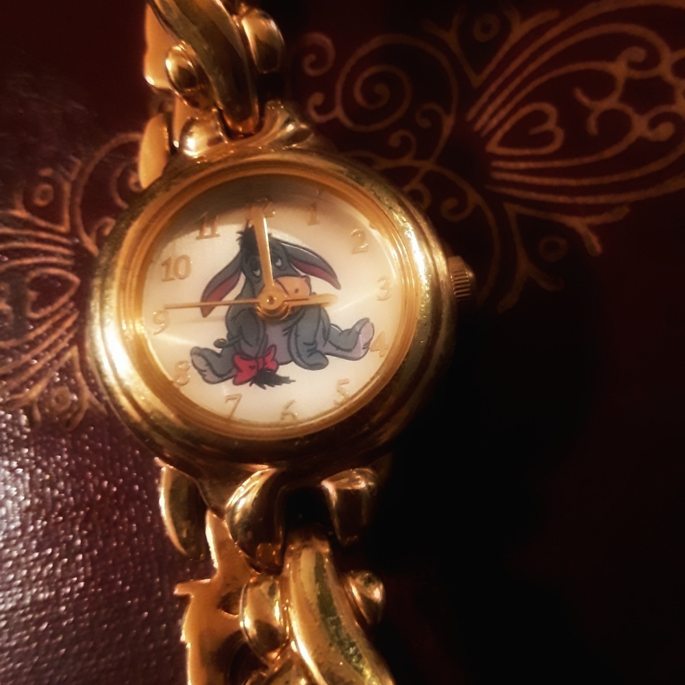 Disney Golden Eeyore Watch